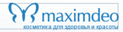 Логотип компании Maximdeo – интернет-магазин по продаже косметики