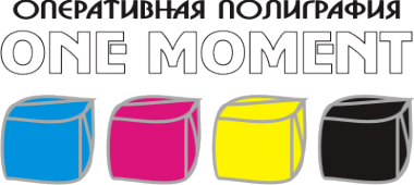 Логотип компании One moment
